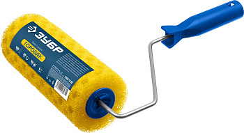 Валик малярный СТРУКТУРНЫЙ ГОРОШЕК, 180 мм, d=80 мм, ручка d=6 мм, ЗУБР