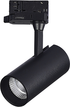 Светильник трековый Черный LED 1*10Вт 4000К 800Lm Ra>90 38° IP20 L130xW60xH195 165-265В ST661.446.10 ST LUCE