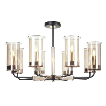 Люстра 8*E14 40Вт Черный IP20 Tera FR5029PL-08B Freya