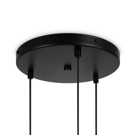 Подвесной светильник 3*E14 40Вт Черный IP20 Basic form MOD321PL-03B Maytoni