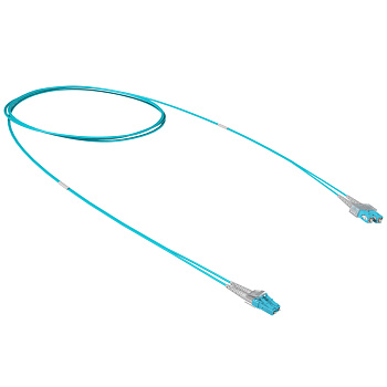 Оптический коммутационный шнур переходной Duplex SC-UPC/LC-UPC, 50/125 OM3, 3 м DKC