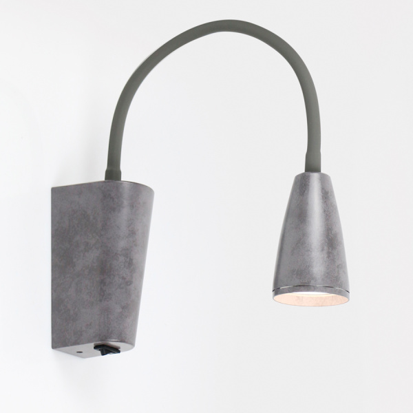 Бра на гибком основании GWL-GU10-M-IP20 Бетон Поэма General