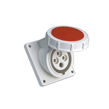 Розетка стационарная внутренняя угловая 4342 3Р+РЕ 63А 380В IP67 PROxima EKF