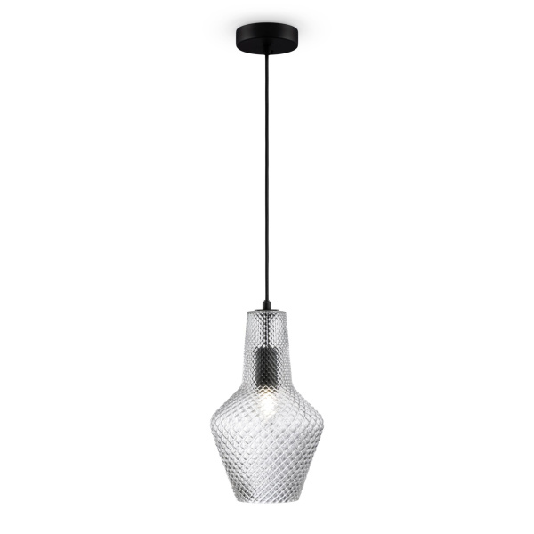 Подвесной светильник 1*E27 40Вт Черный IP20 Tommy P040PL-01B Maytoni