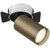 Встраиваемый светильник 1*GU10 10Вт Черный и Бронза матовая IP20 FOCUS S C058CL-1BBZ Technical