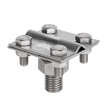Зажим прута на штыре, пластина d(56x56)мм Ni PROxima EKF