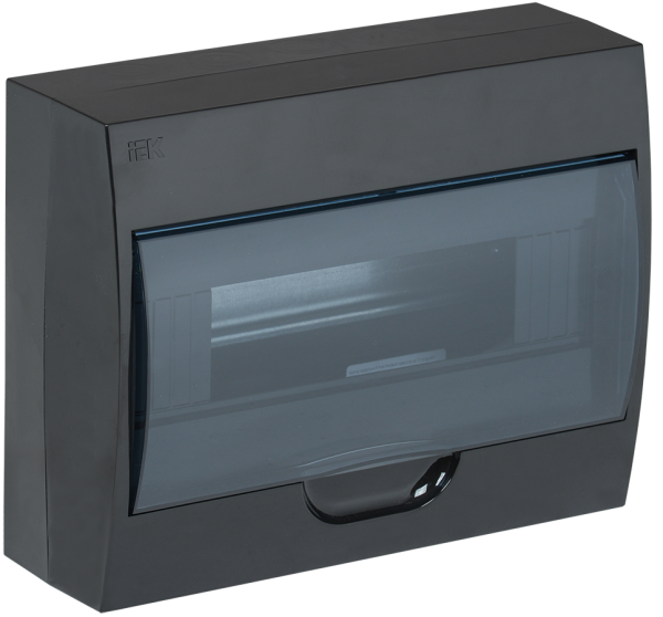 Корпус пластиковый ЩРН-П-12 IP41 черный KREPTA 3 IEK