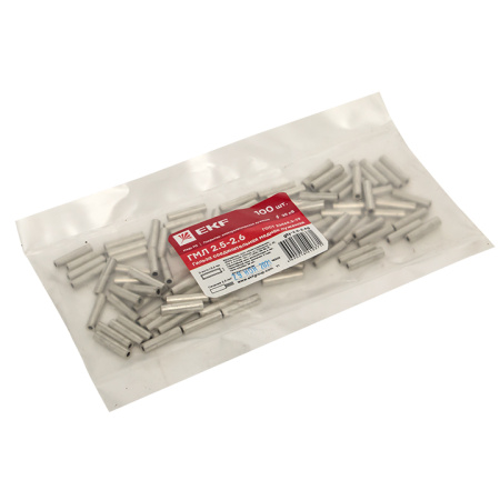 Гильза соединительная медная луженая ГМЛ 2,5-2,6 ГОСТ PROxima EKF