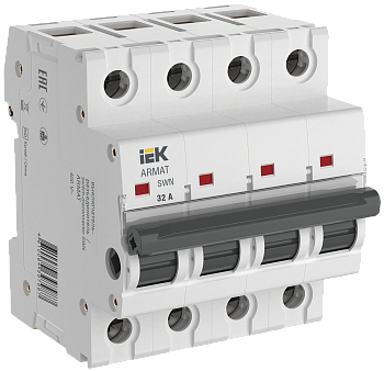 Выключатель-разъединитель SWN 4П 32А ARMAT IEK
