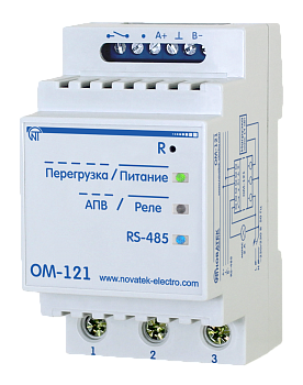 Ограничитель мощности однофазный ОМ-121 Новатек-Электро