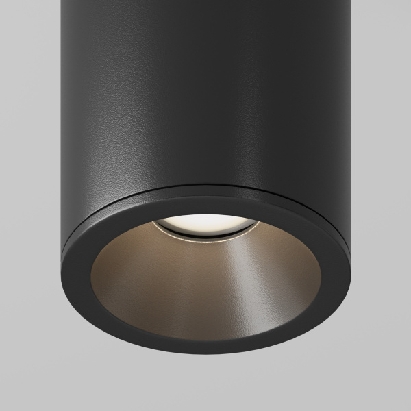 Потолочный светильник 1*GU10 50Вт Черный IP65 Ceiling & Wall C029CL-01-S-B Technical Maytoni