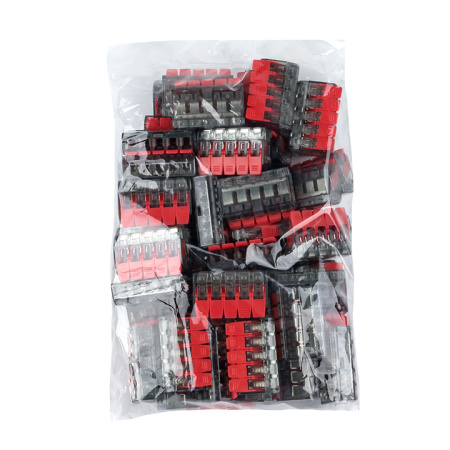 Клемма СМК 221-415 5 отверстий 0,2-4,0 мм2 (50шт) PROxima EKF