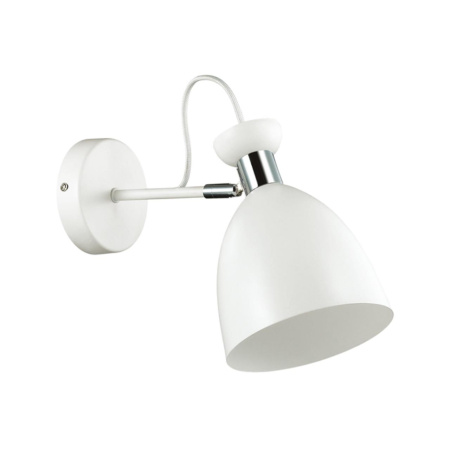 Бра E27 1*60W 220V KIZZY белый LUMION
