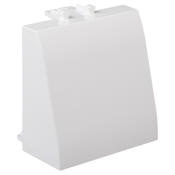 Вывод кабеля модульный "Avanti", "Белое облако", 2 модуля DKC