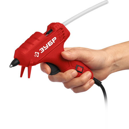 Мастер 7 пистолет термоклеевой электрический, d 7 мм, 5 г/мин ЗУБР