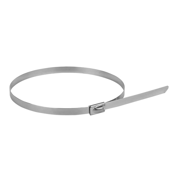 Хомут AISI 304 из нержавеющей стали, 4,6x290 (10 шт) FlexLock PROxima EKF