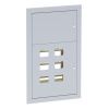Щит этажный 6 кв, без слабот, отс, (1010х650х160) IP31 PROxima EKF