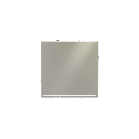 Выключатель встраиваемый Voltum S70 одноклавишный с подсветкой 10А, (шелк)