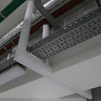 Профиль стальной направляющий 50/40х0,6 мм, оцинкованный Ostec