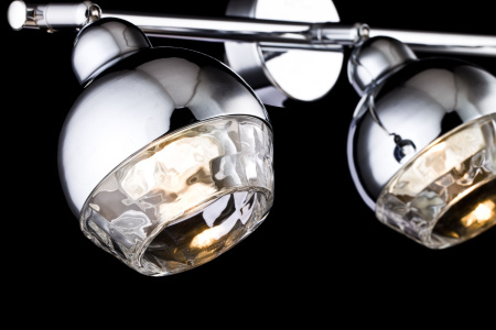 Светильник спот 3*GU10 50Вт Хром IP20 Facets SP006-CW-03-N Maytoni