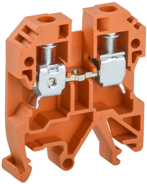 Клемма винтовая КВИ-6мм2 оранжевая IEK