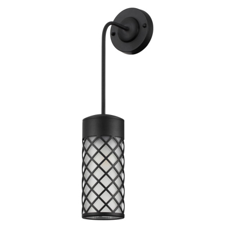 Ландшафтный настенный св-к E27 1*60W IP44 DUNES черный/стекло ODEON LIGHT