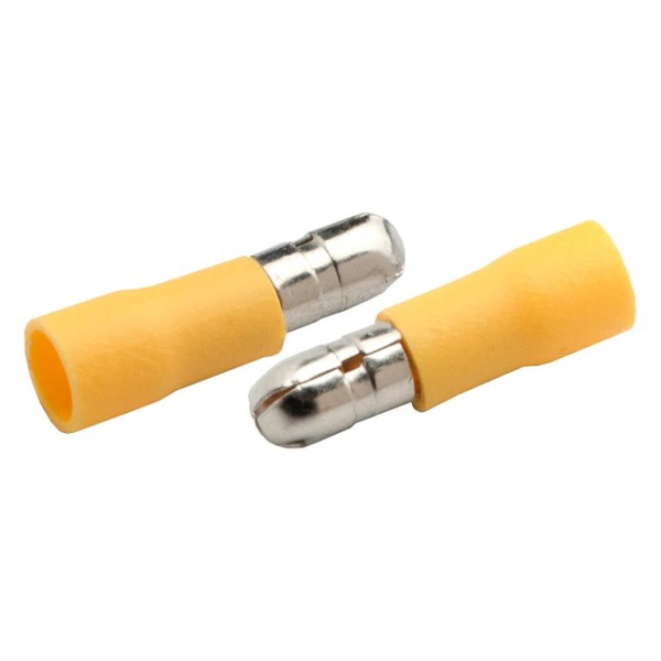 Разъем РшИп 5,5-6-4 (штекерный) "папа" GRPP-5,5-25 Желтый, 100 штук General