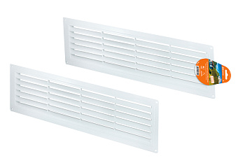 Решетка радиаторная, бел. 370х130 TDM