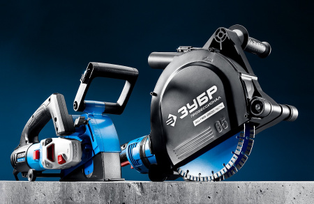 Штроборез (бороздодел) Профессионал, ЗШ-П30-1400 ПСТ, 30 мм, 125 мм диск, 1400 Вт, коробка ЗУБР