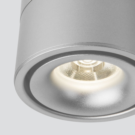 Накладной светодиодный светильник 15Вт 4200К серебряный IP20 (a051772) Elektrostandard