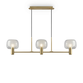 Подвесной светильник 3*E14 60Вт Золото IP20 Vision MOD411PL-03G Maytoni