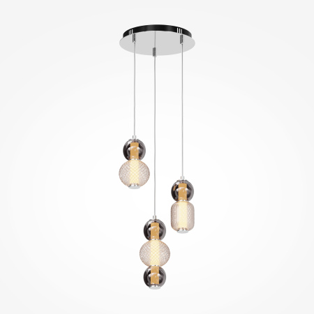 Подвесной светильник LED 33Вт Хром IP20 Drop MOD273PL-L33CH3K Maytoni