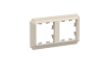 ATLASDESIGN ANTIQUE 2-постовая РАМКА, универсальная, БЕЖЕВЫЙ Schneider Electric