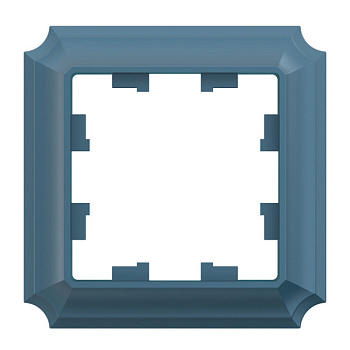 ATLASDESIGN ANTIQUE 1-постовая рамка, изумруд Systeme Electric