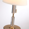 Настольная лампа E27 1*60W LONDON бронзовый/белый/абажур ткань ODEON LIGHT