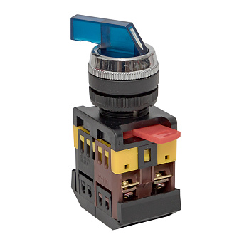 Переключатель ANLC-22 2P синий с подсветкой 380В NO+NC PROxima EKF