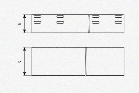 Лоток глухой ЛМГ 600х50х3000 УХЛ1, горячее цинкование, S1,5