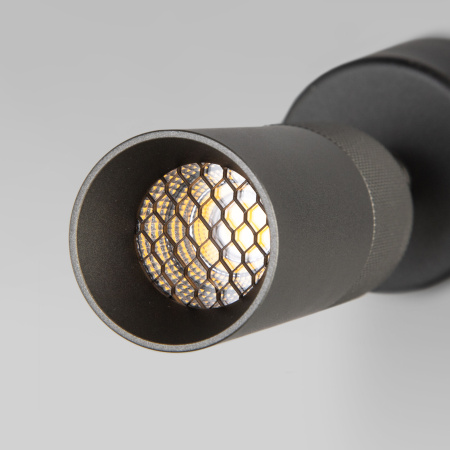 Настенный светодиодный светильник серый IP20 (20097/1 LED серый) Eurosvet
