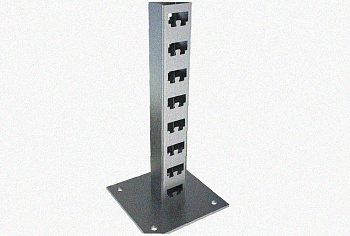 Стойка кабельная напольная К1173х1500 УХЛ1, горячее цинкование, L1500