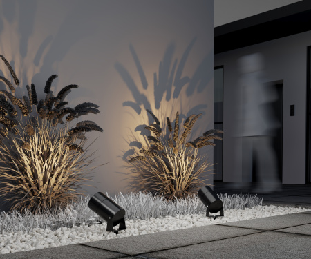 Ландшафтный светильник 15Вт 3000К Графит IP65 Bern O050FL-L15GF3K Outdoor Maytoni