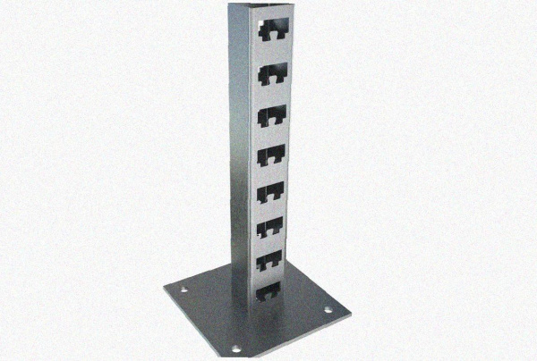 Стойка кабельная напольная К1173х1500 УХЛ1, горячее цинкование, L1500