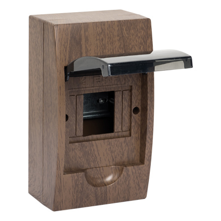 Щит распределительный навесной ЩРН-П- 4 темное дерево IP41 PROxima EKF