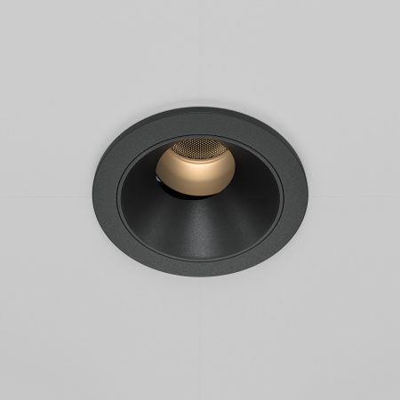 Встраиваемый светильник LED 7Вт Черный IP20 Downlight DL057-7W3K-B Technical Maytoni