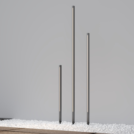 Ландшафтный светильник 18Вт 3000К Графит IP65 Pole O440FL-L18GF3K Outdoor Maytoni