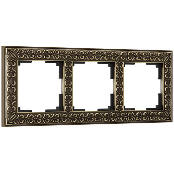 Antik Рамка на 3 поста (бронза) Werkel