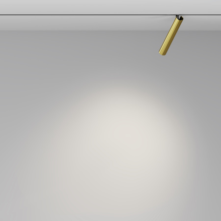 Трековый светильник LED 6Вт Черный и Латунь IP20 Magnetic track system Exility TR141-2-6W4K-M-BS Technical Maytoni