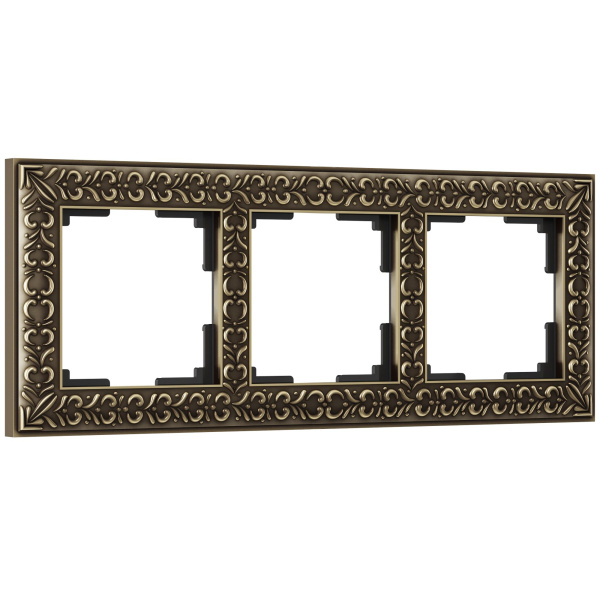 Antik Рамка на 3 поста (бронза) Werkel