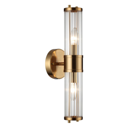 Настенный св-к E14 1*40W IP44 KEPA бронзовый/прозрачный/стекло ODEON LIGHT