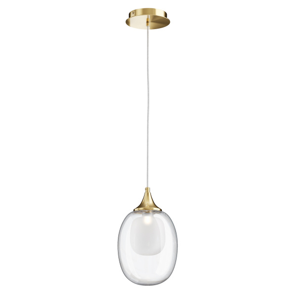 Подвесной светильник 1*E14 60Вт Латунь IP20 Aura MOD016PL-01BS Maytoni
