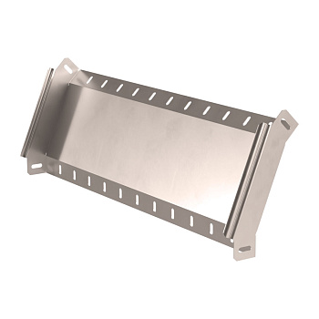 Угол вертикальный внешний 45 градусов Стандарт INOX (AISI 409) 600х50 Промрукав